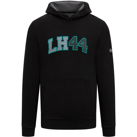 Mercedes AMG Petronas F1 Lewis Hamilton Hooded Sweatshirt - Black/Purple Cover