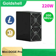 New Goldshell Mini Doge Pro Miner Wifi 205MH/s 220W Dogecoin& Ltcconin - NO PSU