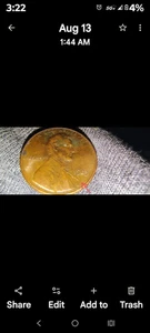 1983 Lincoln One Cent Die-Crack Error - Picture 1 of 6