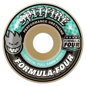 Ruedas de monopatín Spitfire Formula Four cónicas completas 56 mm 97a - Imagen 1 de 3