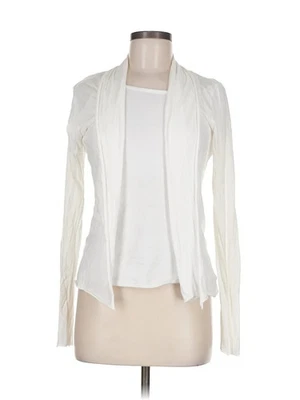 White + Warren Women Ivory Blazer M - Image 1 of 4