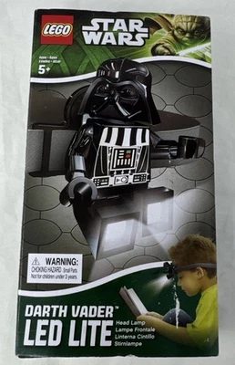 LEGO Star Wars Darth Vader Lámpara de Cabeza Luz LED Juguete para Niños (Modelo LGL-HE3)- Nuevo Foto 1 de 4