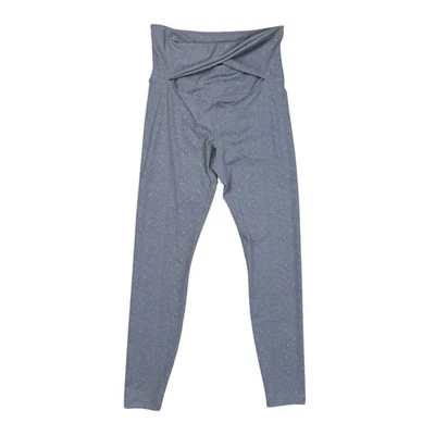 Leggings Zyia Active nova com etiquetas 0 cimento croise cintura alta 7/8 cinza claro cintura cruzada - Imagem 1 de 4