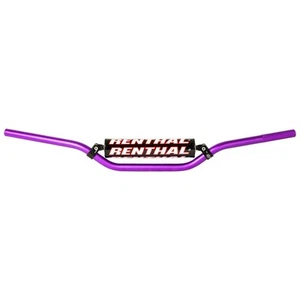 Renthal Aluminum 7/8" Handlebar (#966) YZ/WR 97-04 Purple For Kawasaki KX420 - Picture 1 of 1
