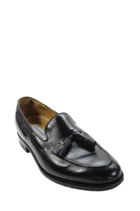 Scarpe eleganti Johnston & Murphy da uomo con nappa testurizzata sul davanti nere taglia 12 - Foto 1 di 6