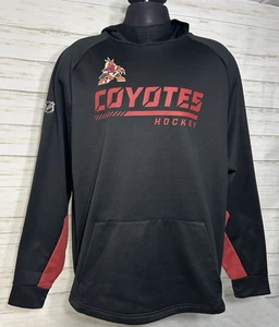 Arizona Coyotes Fanatics 2XL Men Authentic Pro Logo Pullover Hoodie Black jersey - Picture 1 of 13