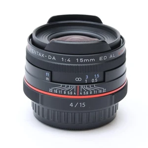 Pentax HD DA 15mm F/4 ED AL Limited Black (APS-C / K mount) -Near Mint- #200 - Picture 1 of 12