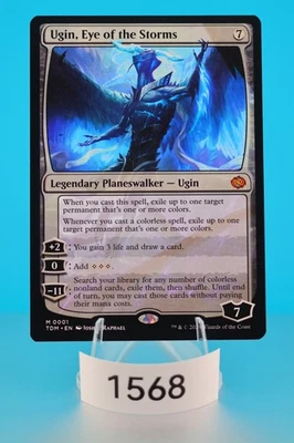 MTG Ugin, Eye of the Storms Tarkir: Dragonstorm Regular #1 - Image 1 of 2