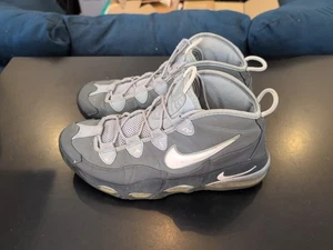Zapatos de baloncesto Nike Air Max tempo 2011 gris/blanco para hombre talla 12 EE. UU. 311090-090 - Imagen 1 de 6