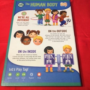 Leap Frog "The Human Body" Tag Foldout Activity Board Only - Bild 1 von 5