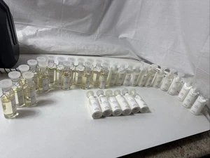 35 Total Lot Bvlgari Eau Parfumee Au The Blanc Hair Conditioner Shampoo Lotion - Picture 1 of 5
