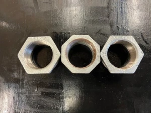 2" x 1 1/2" Gewindebuchse, verzinkt, Menge (3), Neu - Bild 1 von 2