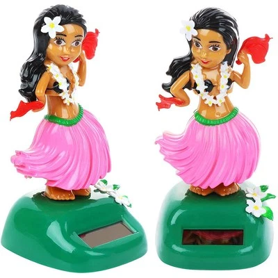 Wackelkopf-Figuren Solar-Hawaiianische Tanzfigur^ - Bild 1 von 4