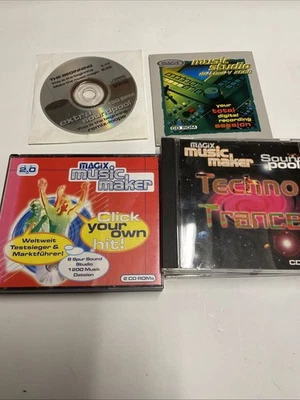 90er Sound Studio Programm. CD. Magix Music Maker 2.0 + Diverse Erweiterungen! - Bild 1 von 4