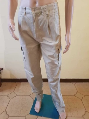 Pantalón Sparco 48 Beige Multi Bolsillo Años 90 Mecánico Trabajo Rally Rally Pantalones Foto 1 de 4