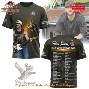 Riley Green Damn Country Music Tour 2025 Shirt - Bild 1 von 4