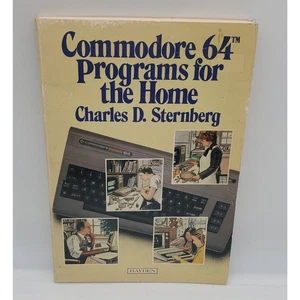 Commodore 64 programs for the home Charles D. Sternberg Vintage Book 1983 - Foto 1 di 3