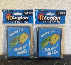 Legion - Double Matte Finish Deck Protector Sleeves 100 Stück Dream Big Taco NEU - Bild 1 von 5