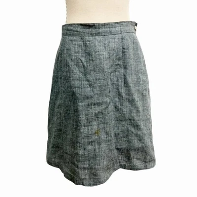 Falda Fendi Hasta la Rodilla Lino Gris 42 Aprox L Usada fbb0e2e051dffce554cdf69e1abd Foto 1 de 4