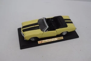Maisto Chevrolet Chevelle SS 454 1972 Yellow Open Top - Picture 1 of 9