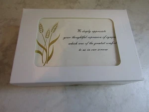 NIB "Thank You for your Sympathy" Cards 4x 5.5 Inches + Envelopes - Picture 1 of 3