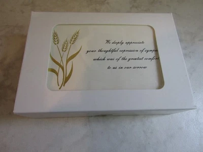 NIB "Thank You for your Sympathy" Cards 4x 5.5 Inches + Envelopes - Image 1 of 3