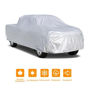 Pickup Truck Cover Outdoor Dust for Chevrolet Silverado 2500HD Crew Cab SB 07-24 - Picture 1 of 14
