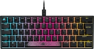 CORSAIR K65 RGB MINI 60% Mechanical Wired Gaming Keyboard – CHERRY 60%, Black  - Picture 1 of 16