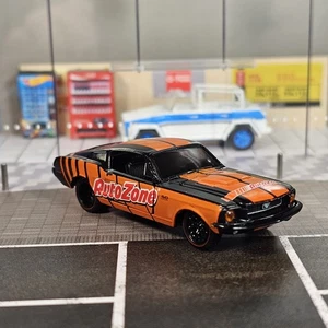 M2 Machines 1968 Ford Mustang 1:64 Auto Zone Black-Flames Autozone Exclusive 68 - Picture 1 of 8