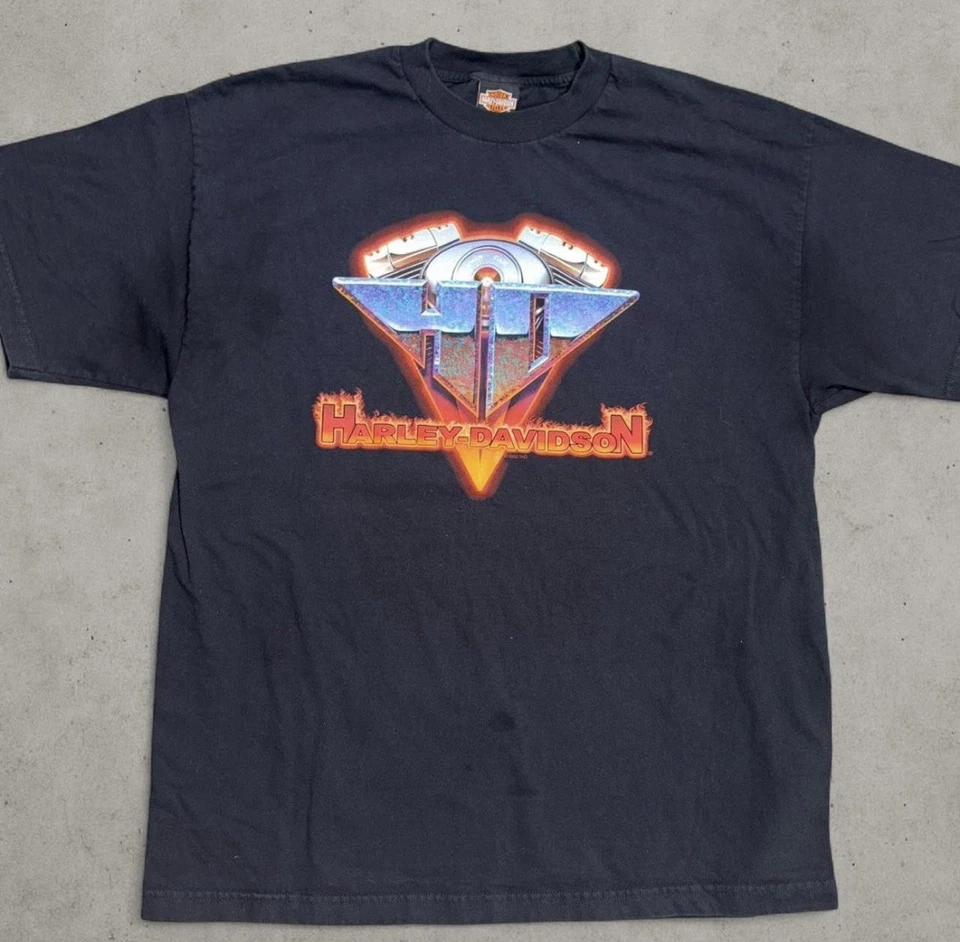 Vintage 1999 Harley Davidson Graphic T-Shirt Size XXL - Image 1 of 3