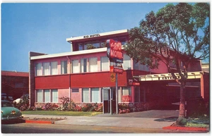 RIO MOTEL Oakland, CA Alameda County Roadside Neon Sign 1950s Vintage Postcard - Picture 1 of 2