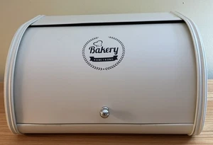 KAMSTRONG ROLL TOP BAKERY BOX GEBRAUCHT CREMEWEISS NUR HANDWÄSCHE - Bild 1 von 7