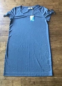 Avec Toi Womens Blueish Gray Stretch Dress Size Medium (NEW) - Picture 1 of 9