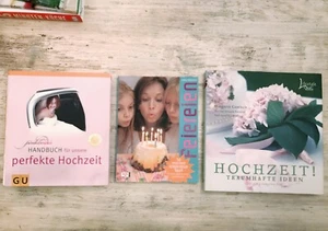 Bücherpaket 3 Bücher Hochzeit Hochzeitsplaner Fest Feiern  - Bild 1 von 12