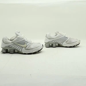 Scarpe Nike Turbo 8 Usate EUR 42 UK 7,5 US 8,5 (Cod.SS3359) Uomo Bianco Tessuto - Foto 1 di 12