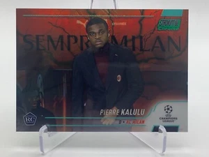TOPPS ESTADIO CLUB CROMO 2021/22 PIEDRA PARALELA KALULU AC MILAN 180/199 - Imagen 1 de 2