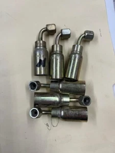 Set of Six- Eaton Weatherhead Crimp Fitting 06U-664 - Picture 1 of 1