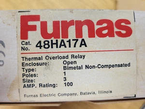 Furnas 48HA17A Thermal Overload Relay - Picture 1 of 1