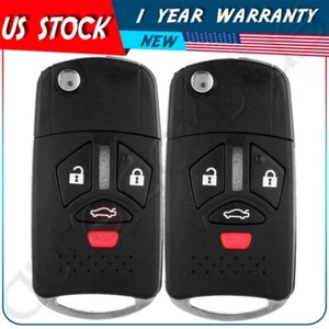 2 Remote Car Key Shell for Mitsubishi Eclipse 2006 2007 2008 2009 2010 2011 2012 - Picture 1 of 6