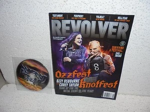 Revolver Magazine August / September 2016 Ozzfest & Knotfest w/ CD Sampler - Imagen 1 de 3