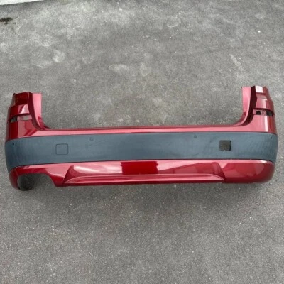 2011 - 2014 BMW X3 F25 Rear Bumper Cover Shell RED w/Park Assist - Image 1 of 4