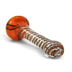 10pc DEAL 4.5" Tobacco Smoking Pipes Bowl Glass Hand Pipe Spiral Frit WHOLESALE - Picture 1 of 5