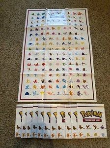 12 Stück Pokémon 151 Poster aus Poster Sammlung Box 39”x26,5” Party Favor - Bild 1 von 2