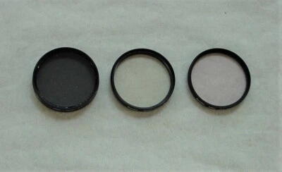 55mm FILTERS - KENKO SOFTON II [A] & SKYLIGHT FILTERS + TOSHIBA PL LENS FILTER - Image 1 of 4