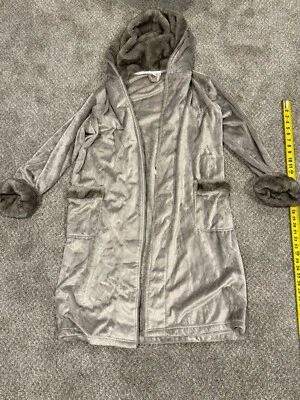 Pottery Barn Ombre Tipped Faux Fur  ROBE Large - Image 1 of 4