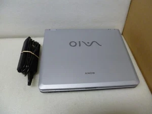 Vintage  Sony PCG-K23 LAPTOP  w/ Power Cord DVD Drive 15.4" NO HD AND CADDY - Picture 1 of 5