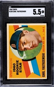 1960 Topps Carl Yastrzemski #148 SGC 5.5 GC30 - Picture 1 of 2