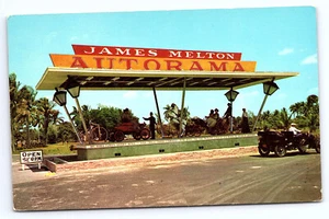 James Melton Autorama at Hypoluxo Palm Springs Florida Postcard A356 - Picture 1 of 2