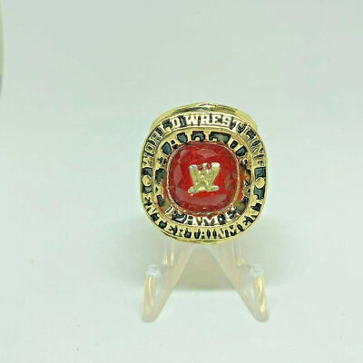 2008 Wrestling WWE  Replica Hall Of Fame Ring 24k Gold overlay Tx shipping daily - Image 1 of 3