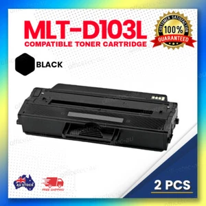 2x Non-OEM Toner for Samsung MLT-D103L ML2950 ML2950ND ML2955 ML2955DW ML2955ND - Picture 1 of 1